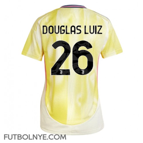 Camiseta Juventus Douglas Luiz #26 Visitante Equipación para mujer 2024-25 manga corta